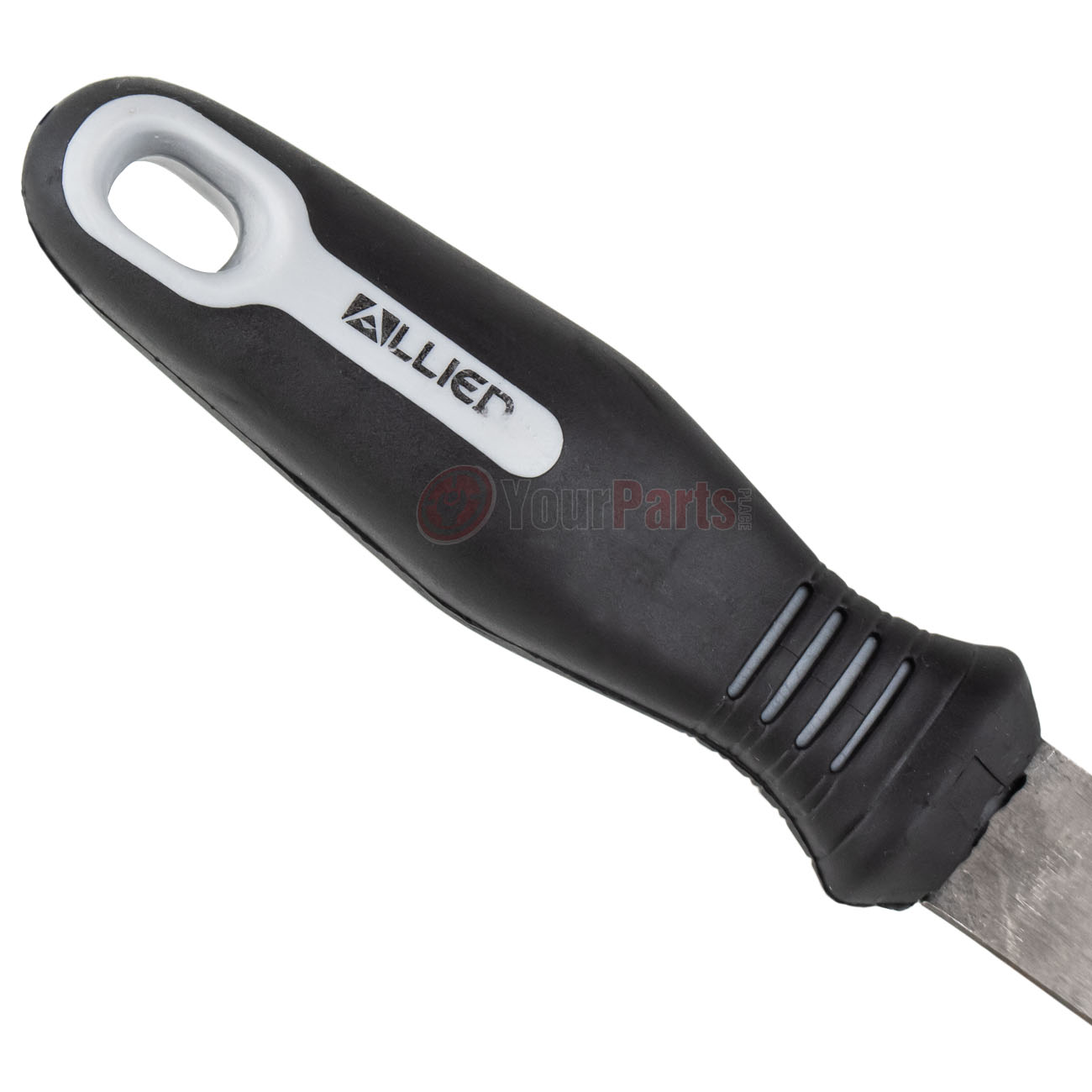 8" Flat Bastard File Alloy Steel Large Contoured Handle Allied Tools